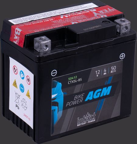 product image Motorcycle Battery intAct Bike-Power AGM 50412