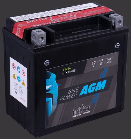 product image Motorcycle Battery intAct Bike-Power AGM 51214