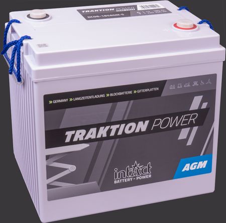 Produktabbildung Antriebsbatterie intAct Traktion-Power Deepcycle AGM DC06-185AGM-S