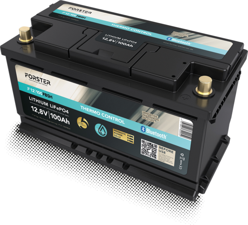 LiFePO4 Starterbatterie für Motorräder mit BMS (Batterie Management System)  und verschiedenen Kapazitäten