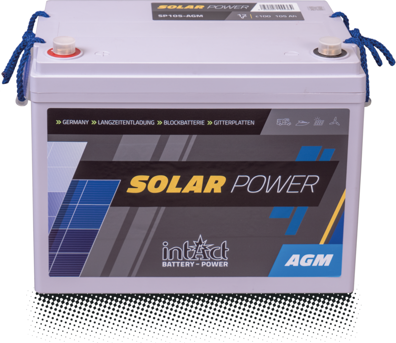 Solar Blei Batterie VARTA 12V 125 Ah C100