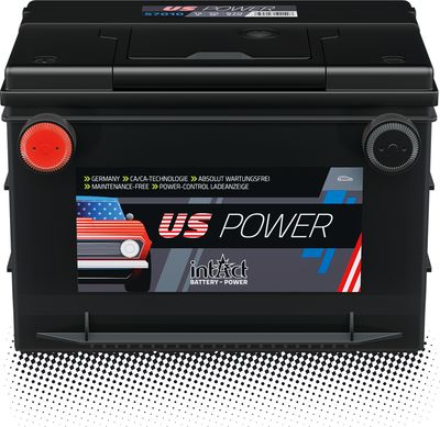 intAct Start-Power 57029GUG, Autobatterie 12V 70Ah 550A