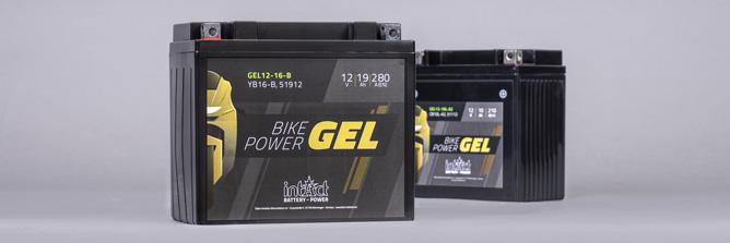 Das Bild zeigt die intAct Bike-Power GEL für Roller und Motorräder.