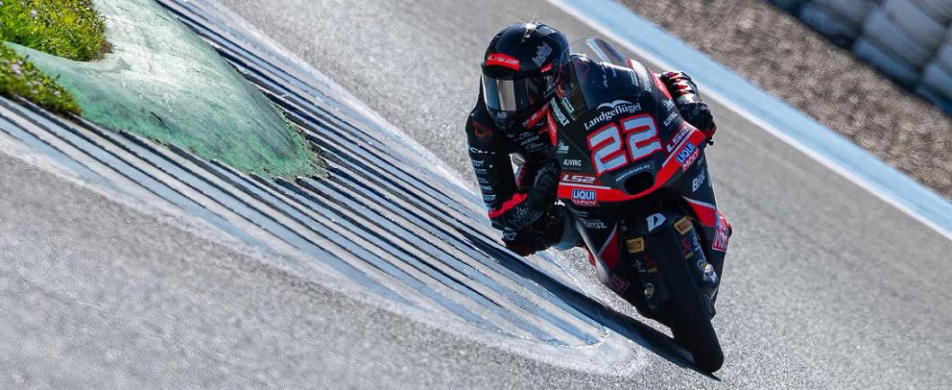 Moto3 Fahrer David Almansa Das Bild zeigt den Moto3-Piloten David Almansa.