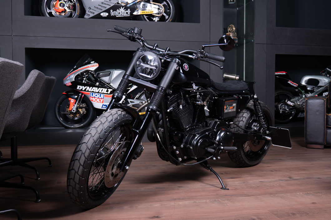 Das Bild zeigt das Showbike von intAct Battery-Power.
