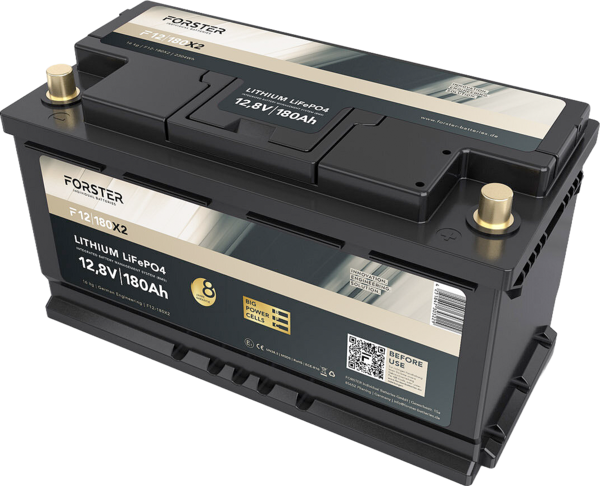 Forster Premium - Premium lithium motorhome battery, Art.-Nr. F12-180X2