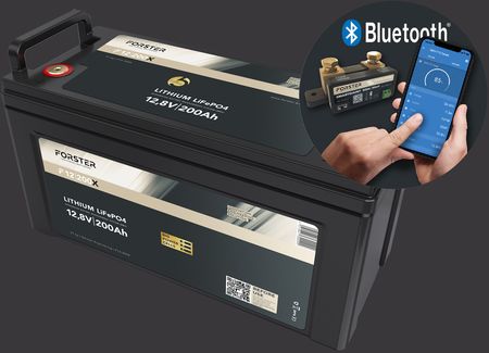 Produktabbildung Versorgungsbatterie Forster Premium F12-200XB