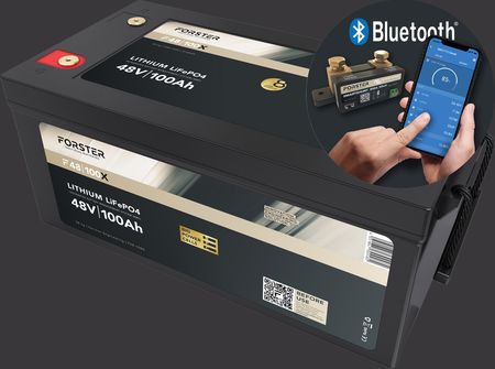 Produktabbildung Versorgungsbatterie Forster Premium F48-100XB