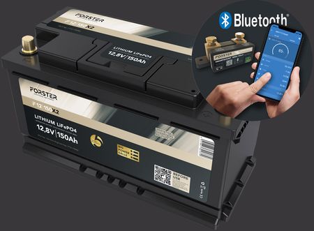 Produktabbildung Versorgungsbatterie Forster Premium Untersitzbatterien F12-150XB2