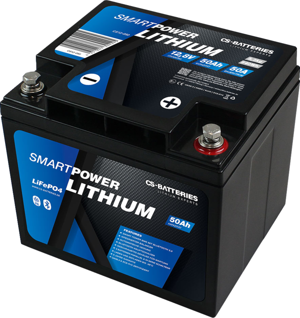 Forster Smart Power- Lithium Wohnmobilbatterie, Art.-Nr. CS12-050
