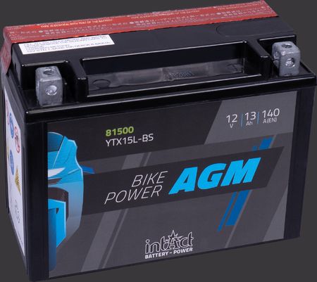 Produktabbildung Motorradbatterie intAct Bike-Power AGM 81500