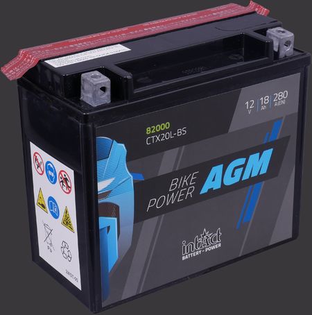 Produktabbildung Motorradbatterie intAct Bike-Power AGM 82000
