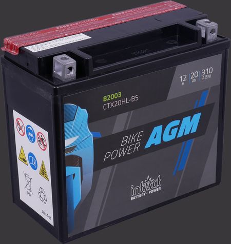 Produktabbildung Motorradbatterie intAct Bike-Power AGM 82003