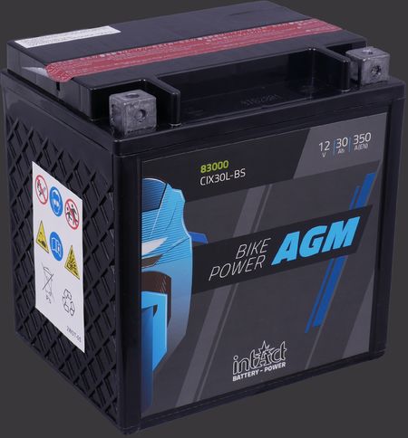 Produktabbildung Motorradbatterie intAct Bike-Power AGM 83000
