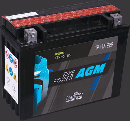 Produktabbildung Motorradbatterie intAct Bike-Power AGM 85001