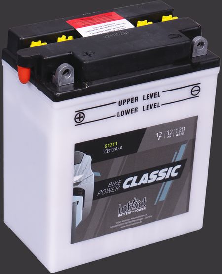 product image Motorcycle Battery intAct Bike-Power Classic 51211S