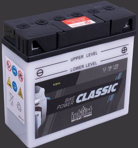 product image Motorcycle Battery intAct Bike-Power Classic 51814S