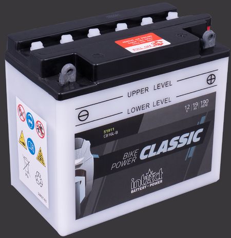 product image Motorcycle Battery intAct Bike-Power Classic 51911S