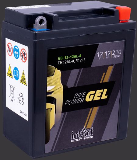 product image Motorcycle Battery intAct Bike-Power GEL GEL12-12AL-A