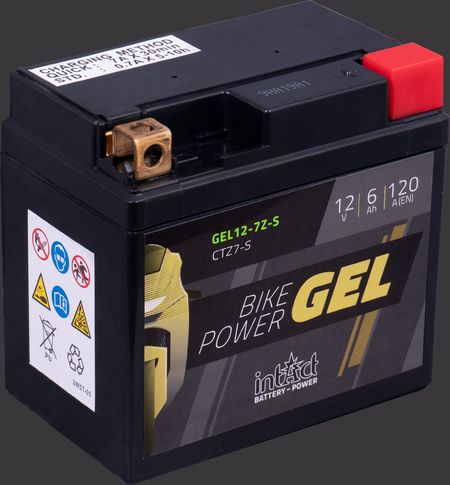 product image Motorcycle Battery intAct Bike-Power GEL GEL12-7Z-S