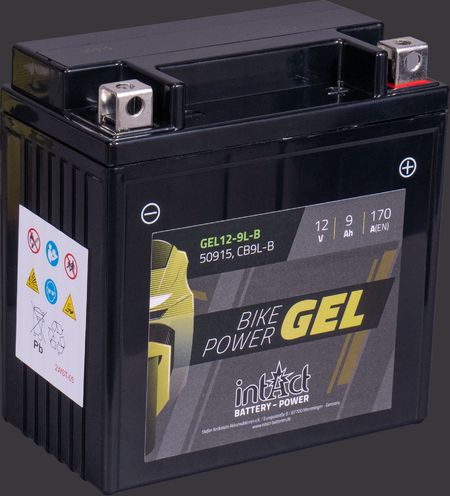 product image Motorcycle Battery intAct Bike-Power GEL GEL12-9L-B