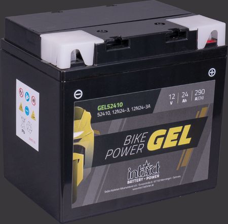 product image Motorcycle Battery intAct Bike-Power GEL GEL52410