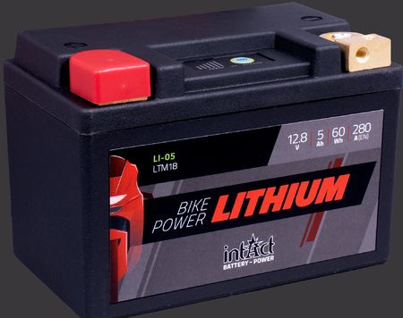 Produktabbildung Motorradbatterie intAct Bike-Power Lithium LI-05