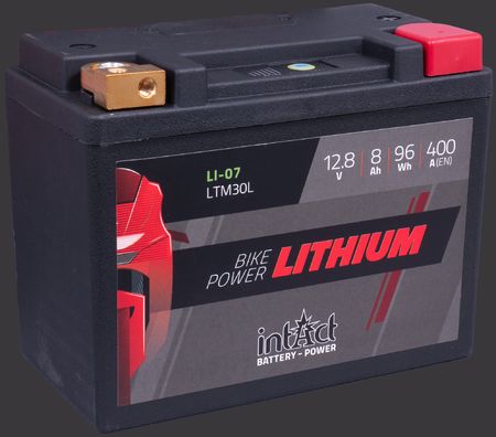 Produktabbildung Motorradbatterie intAct Bike-Power Lithium LI-07