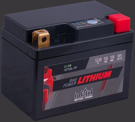 Produktabbildung Motorradbatterie intAct Bike-Power Lithium LI-08