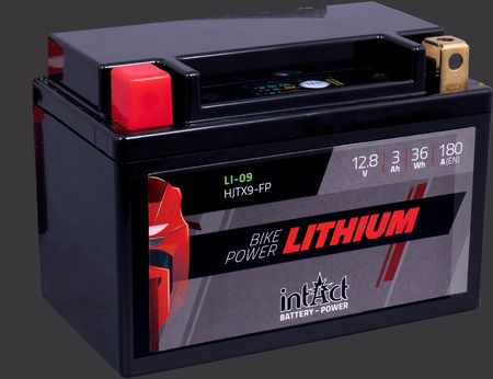 Produktabbildung Motorradbatterie intAct Bike-Power Lithium LI-09