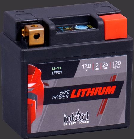 Produktabbildung Motorradbatterie intAct Bike-Power Lithium LI-11