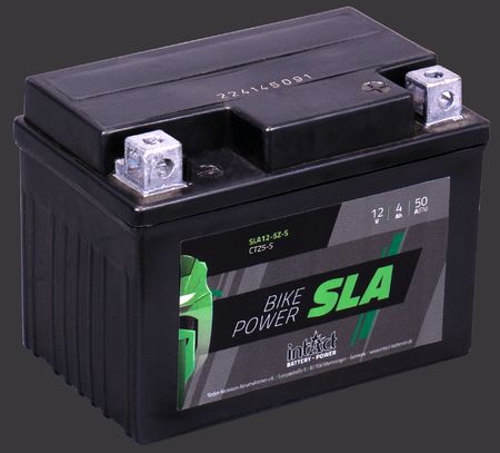 Produktabbildung Motorradbatterie intAct Bike-Power SLA SLA12-5Z-S