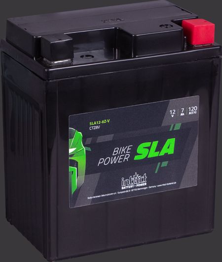 Produktabbildung Motorradbatterie intAct Bike-Power SLA SLA12-8Z-V