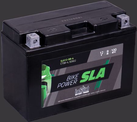 Produktabbildung Motorradbatterie intAct Bike-Power SLA SLA12-9B-4