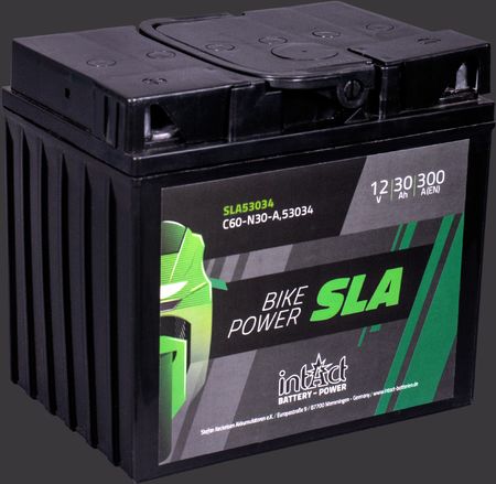 Produktabbildung Motorradbatterie intAct Bike-Power SLA SLA53034