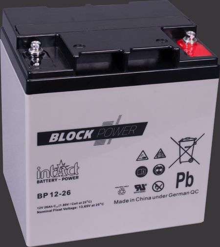Produktabbildung Versorgungsbatterie intAct Block-Power BP12-26