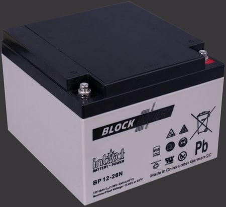 Produktabbildung Versorgungsbatterie intAct Block-Power BP12-26N