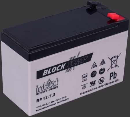 Produktabbildung Versorgungsbatterie intAct Block-Power BP12-7.2