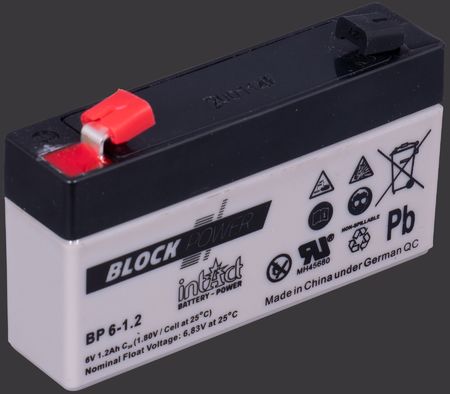 Produktabbildung Versorgungsbatterie intAct Block-Power BP6-1.2