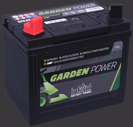 9 24Ah Typ U1R Intact Batterie 52430SMF Garden Power SMF 12V Aufsitzmäher 