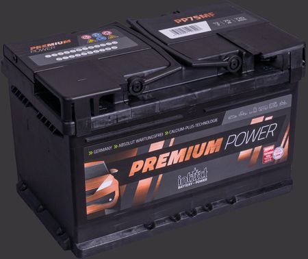 Produktabbildung Starterbatterie intAct Premium-Power PP75MF