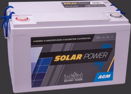 Produktabbildung Versorgungsbatterie intAct Solar-Power AGM SP125-AGM