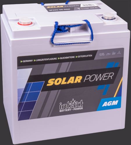 Produktabbildung Versorgungsbatterie intAct Solar-Power AGM SP205-08-AGM