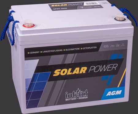 Produktabbildung Versorgungsbatterie intAct Solar-Power AGM SP90-AGM
