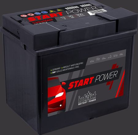intAct Start-Power 61042GUG, Autobatterie 12V 110Ah 920A