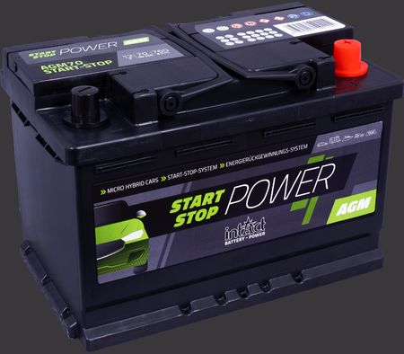 Produktabbildung Starterbatterie intAct Start-Stop-Power AGM AGM70SS