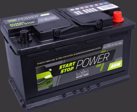 Produktabbildung Starterbatterie intAct Start-Stop-Power AGM AGM80SS
