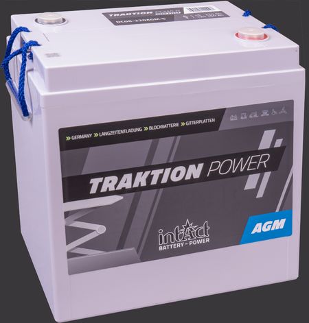 product image Traction Battery intAct Traktion-Power Deepcycle AGM DC06-220AGM-S