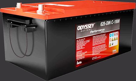Produktabbildung Motorradbatterie Odyssey Performance 625-DINC-1500