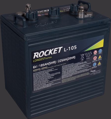 Produktabbildung Antriebsbatterie Rocket Deep Cycle T105-ROCKET